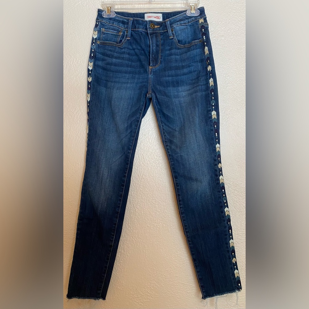 DRIFTWOOD Jackie Jeans Navy Blue Size 26
